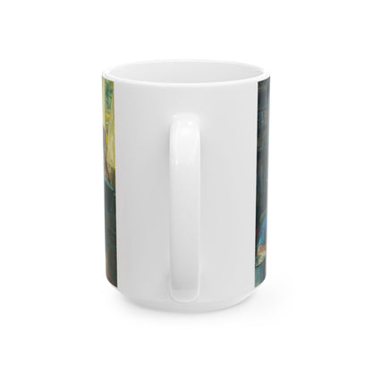 Cooking for the Thrashing Crew | Ceramic Mug — Nostalgic Country Life Coffee Cup (11oz/15oz)