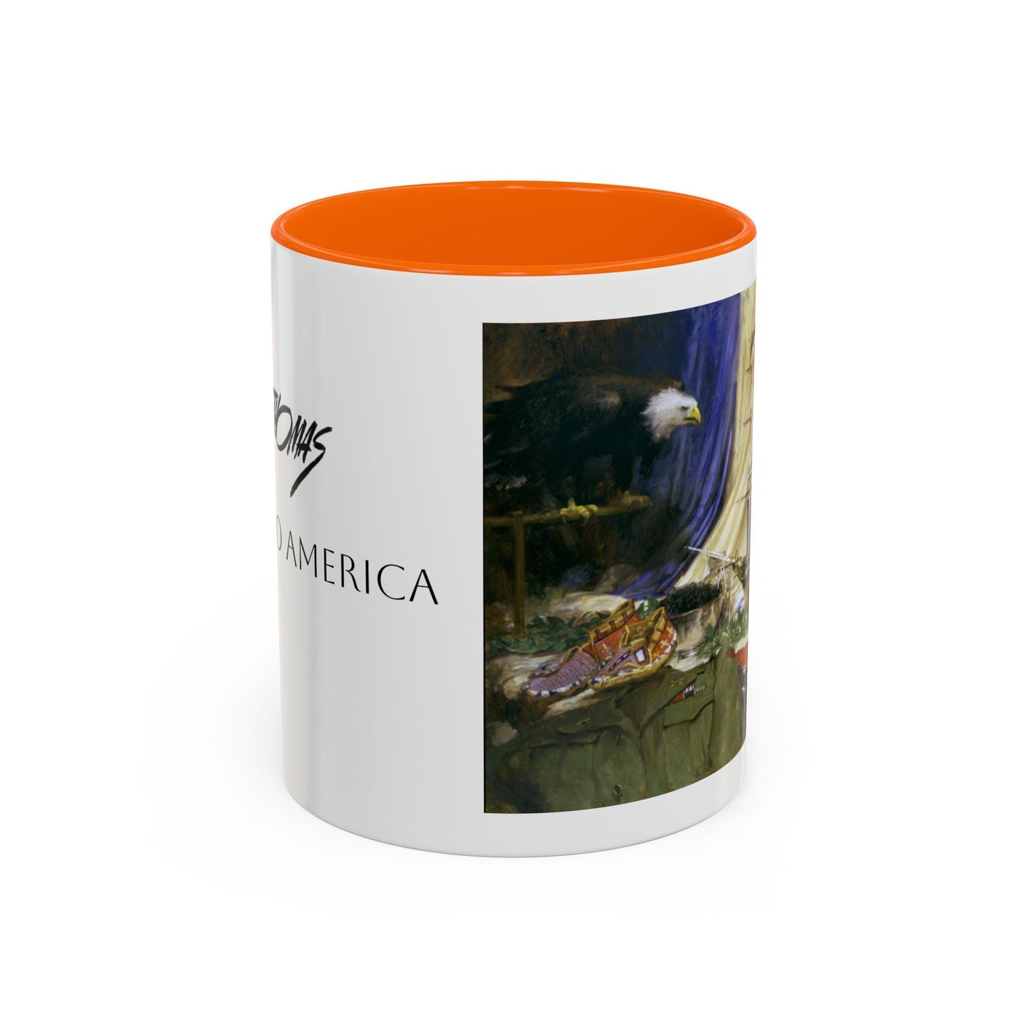 Tribute to America Coffee Mug - 11oz & 15oz - Veterans & Service members | Patriotic Artwork - Andy Thomas Designs