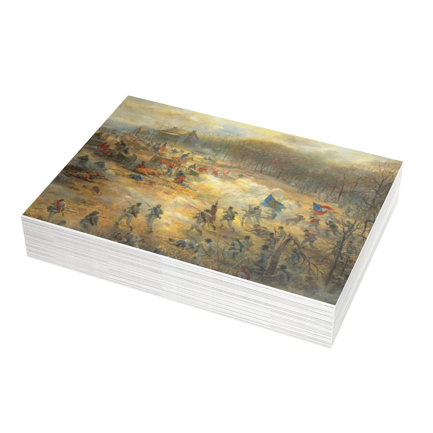 Note Cards: On the Battery - Envelopes Included