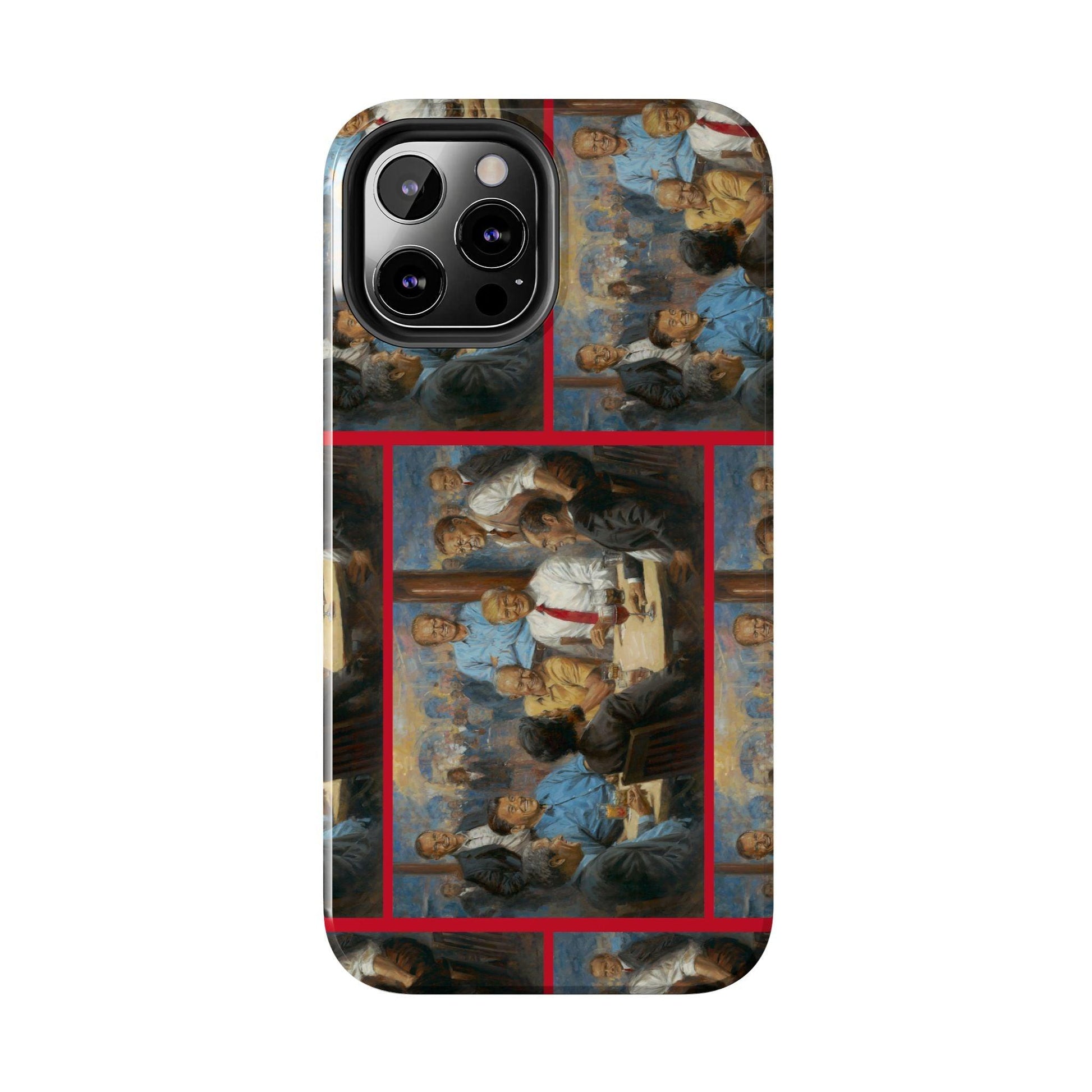 The Repub. Club - iPhone/Samsung Tough Phone Cases | President Painting - Andy Thomas Designs