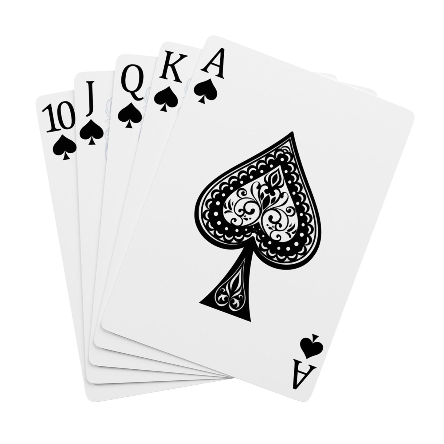 Let the Cards Fall - Poker Playing Cards