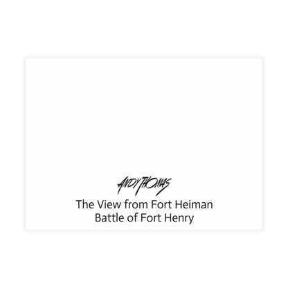 Note Cards: The View from Fort Heiman - Envelopes Included