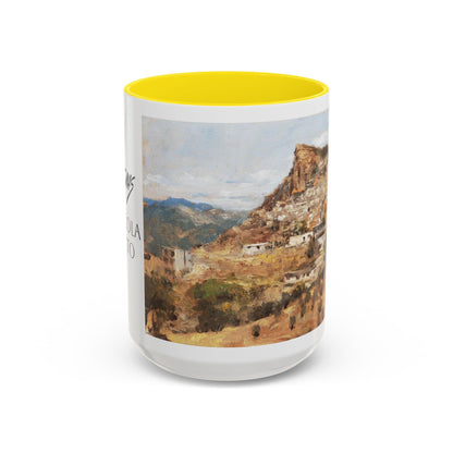 San Nicola dell'Alto - Elegant Accented Coffee Mug - 11oz & 15oz - Italian Landscapes - Andy Thomas Designs