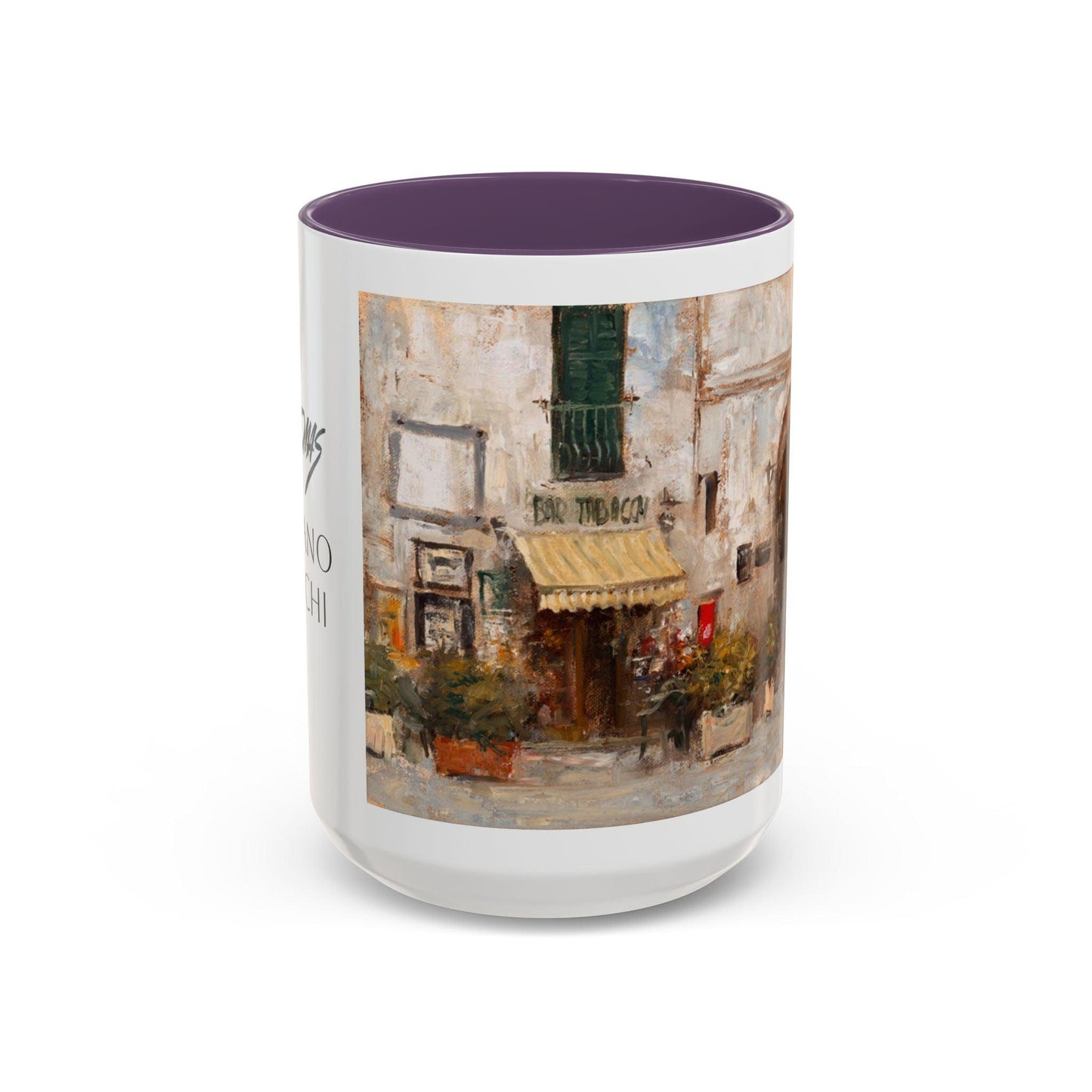 Scansano Tabacchi - Elegant Event Themed Coffee Mug - 11oz & 15oz - Italian Landscapes - Andy Thomas Designs