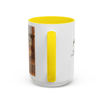 Buggy Ride at Piazza del Popolo - Elegant Accented Coffee Mug - 11oz & 15oz - Italian Landscapes - Andy Thomas Designs