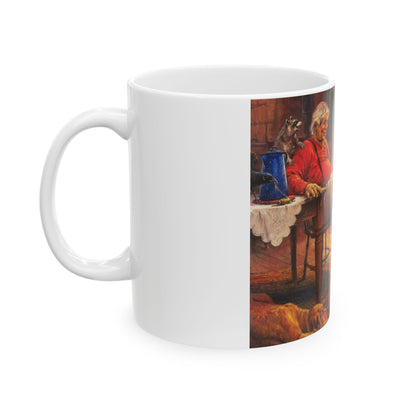 All my Animal Friends | Ceramic Mug — Vintage Country Life Coffee Cup (11oz/15oz)