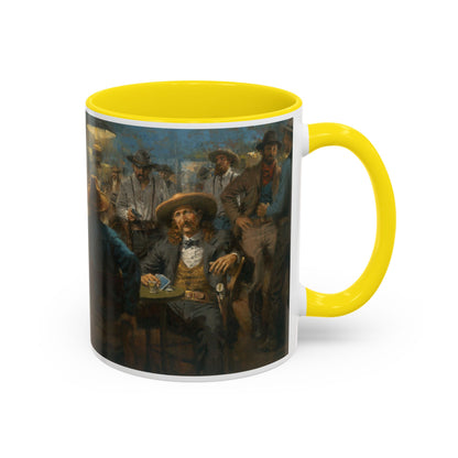 Wild Bill's Last Deal | Vintage Poker Western Art Coffee Mug - 11 & 15 oz - Andy Thomas Designs