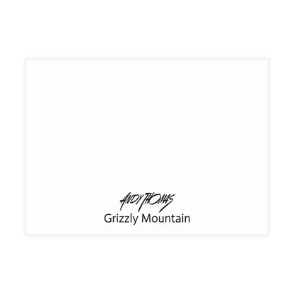 Note Cards: Grizzly Mountain - Envelopes Included