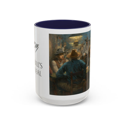 Wild Bill's Last Deal | Vintage Poker Western Art Coffee Mug - 11 & 15 oz - Andy Thomas Designs