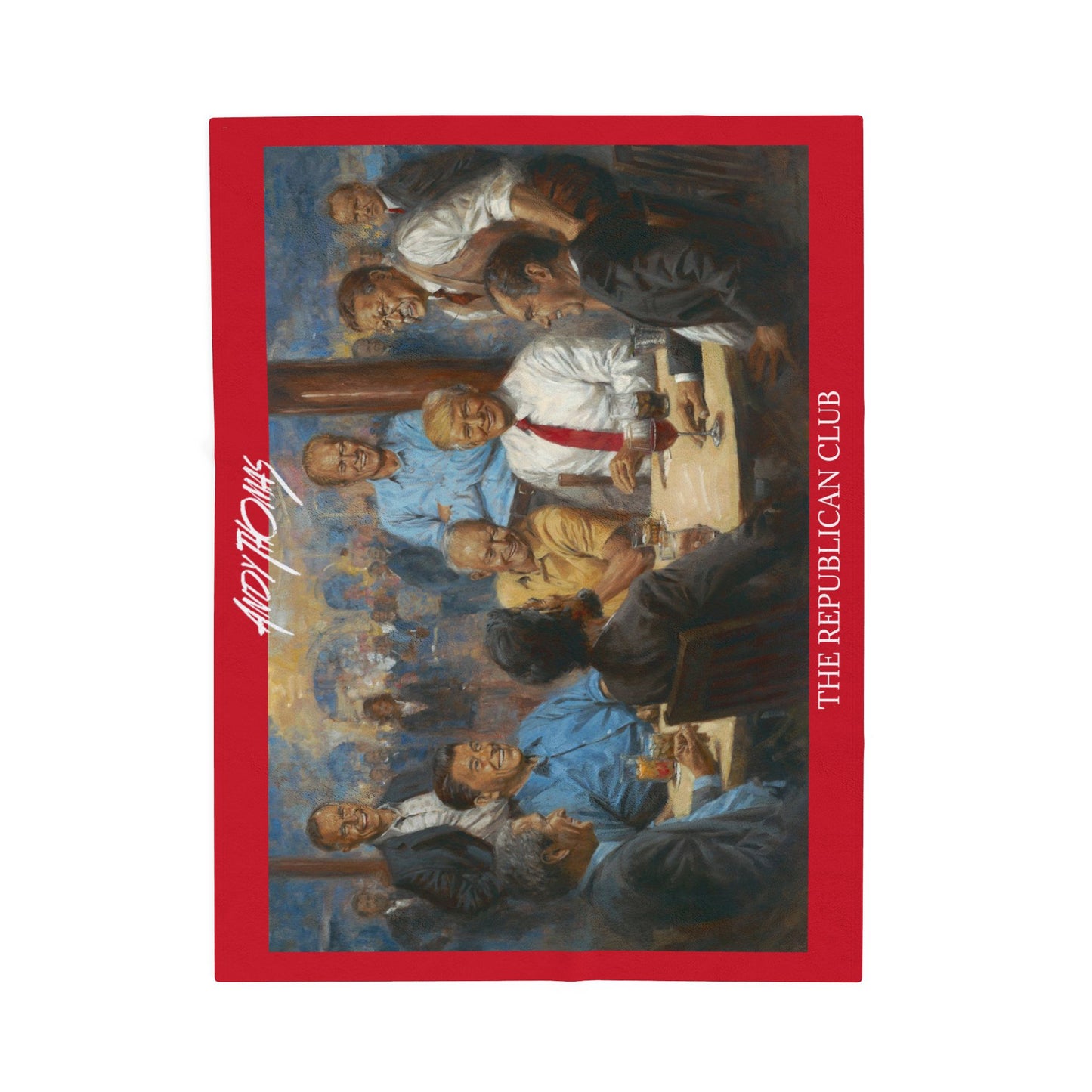 The Republican Club - Velveteen Plush Blanket