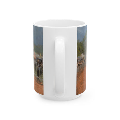 A Day at the Races | Ceramic Mug — Coffee Cup (11oz/15oz)