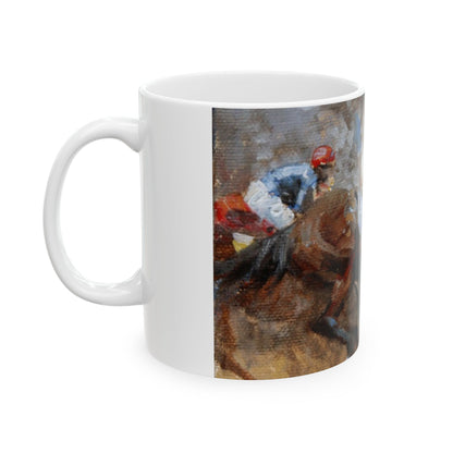 Horse Race | Ceramic Mug — Coffee Cup (11oz/15oz)