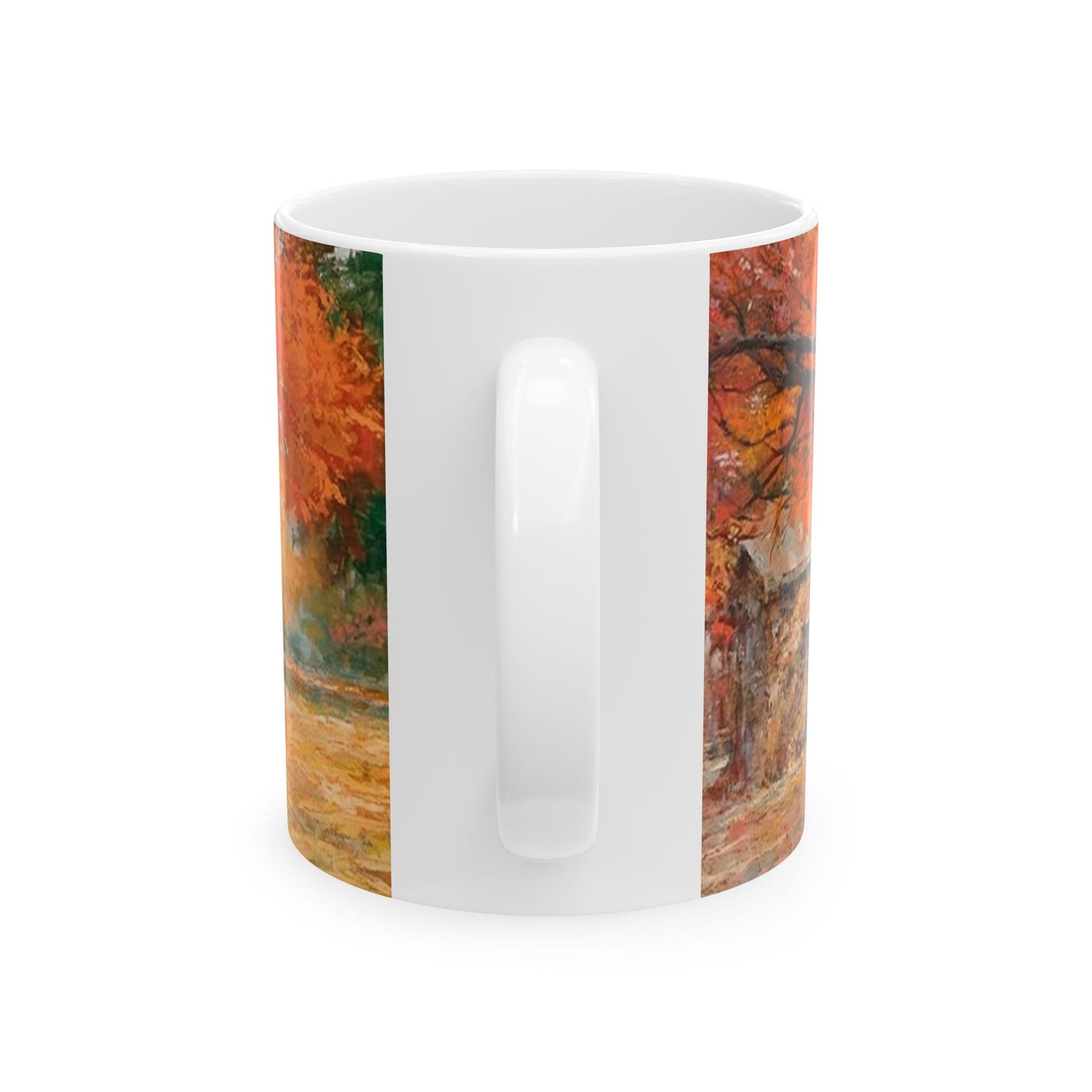 Fall Residence | Autumn | Changing Seasons | Leaves turning | Ceramic Mug — Coffee Cup (11oz/15oz)