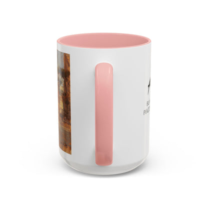 Buggy Ride at Piazza del Popolo - Elegant Accented Coffee Mug - 11oz & 15oz - Italian Landscapes - Andy Thomas Designs