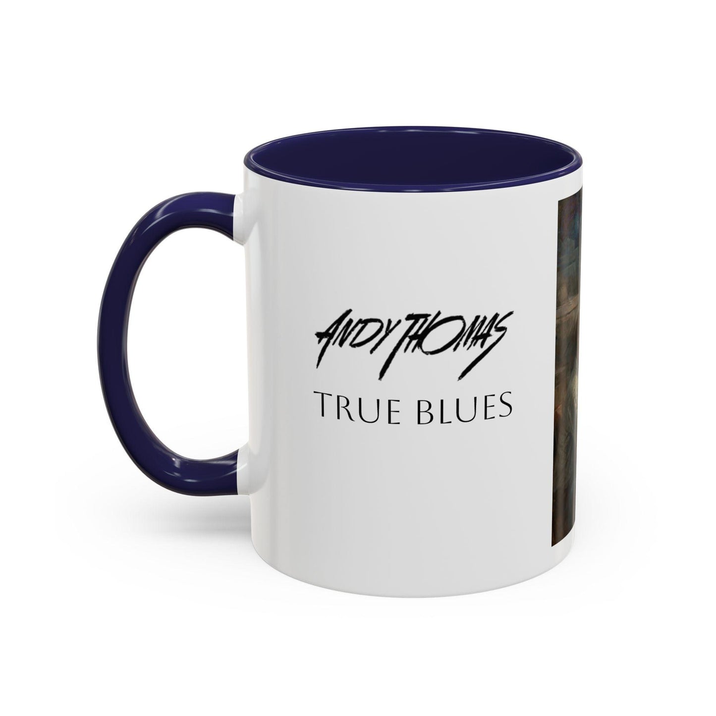 True Blues Accented Coffee Mug 11oz & 15oz - US Dem. Presidents Playing Poker - Andy Thomas Designs