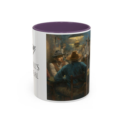 Wild Bill's Last Deal | Vintage Poker Western Art Coffee Mug - 11 & 15 oz - Andy Thomas Designs
