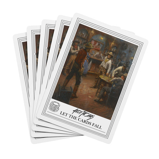 Let the Cards Fall - Poker Playing Cards