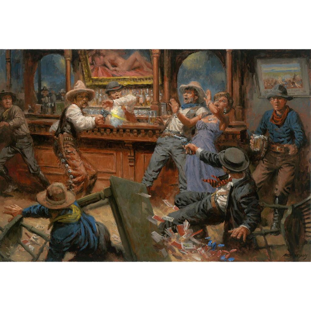 Wall Art: Bad Deal | Poker Game | Gambling Artwork | Andy Thomas - Andy Thomas Designs