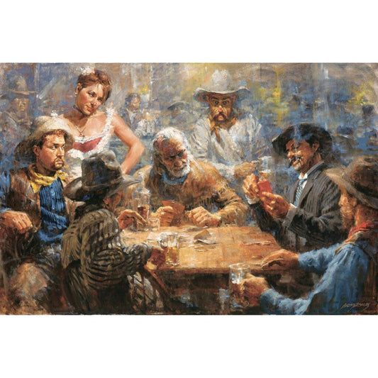 Wall Art: Draw Poker| Poker | Gambling | Andy Thomas Art Prints - Andy Thomas Designs