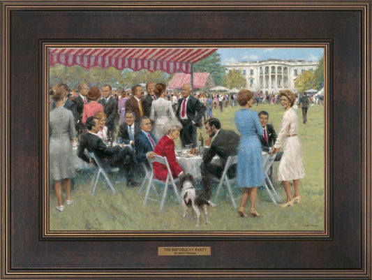 FRAMED Canvas: The Republican Party, Andy Thomas