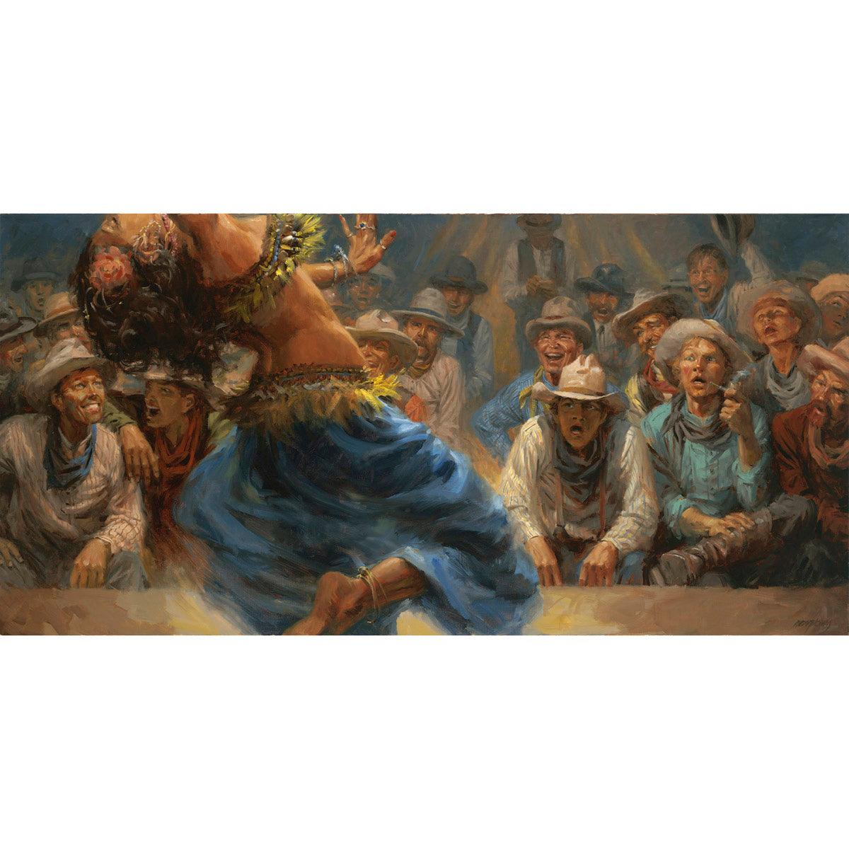 Wall Art: O' What we seen in Abilene | Belly Dancing | Timeless Ed. - Andy Thomas Designs