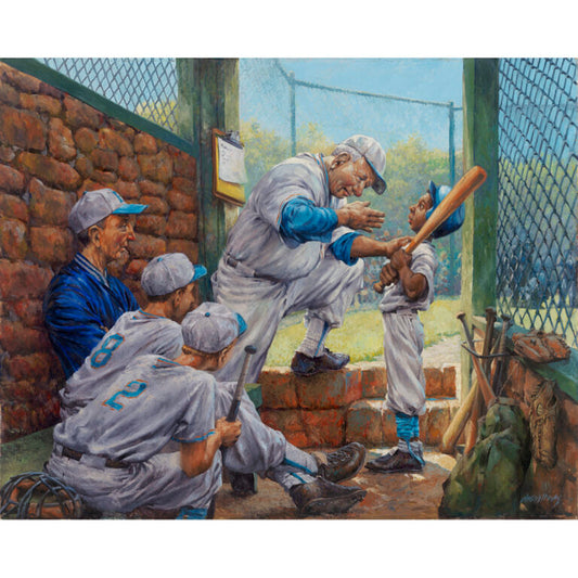 Wall Art: Watch the High Inside Pitch | Baseball | Sports | Andy Thomas